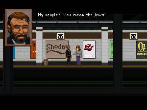 Down at the tube station at midnight (on the shabbos)